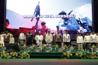 Cooling System Polda Jatim Gelar Peringatan Maulid Nabi dan Doa Bersama Untuk Pilkada Jatim Damai