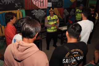 Polres Kediri Kota Tingkatkan Patroli KRYD, Jaga Kamtibmas Jelang Pilkada Serentak