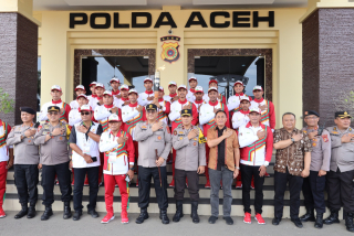 298 Atlet dan Official Polri Memeriahkan PON XXI, Ketua Harian Komite Olahraga Polri : Cetak SDM Pol