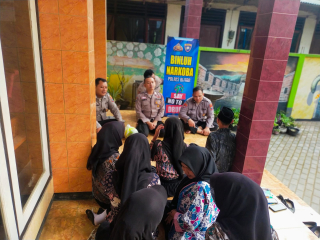 Polres Blitar Laksanakan Binluh Wujudkan Generasi Muda Bersih dari Narkoba
