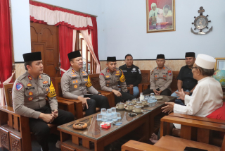 Cooling System Pilkada 2024, Kapolres Tulungagung Silaturahmi ke Ponpes Al Hikmah Melathen