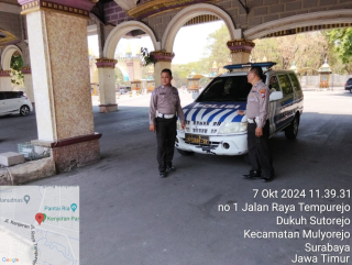 Patroli Harkamtibmas di Kenpark untuk Antisipasi Gangguan Kamtibmas