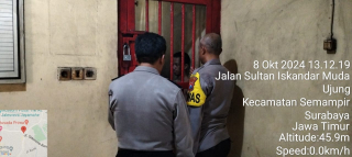 Patroli Pemantauan Ruang Tahanan Polsek Semampir
