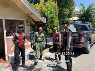 Patroli Dialogis Sat Samapta Polres Pelabuhan Tanjung Perak