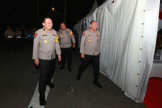 Polda Jatim Terjunkan 780 Personel Debat Publik Kedua di Pilkada Jatim Berlangsung Aman