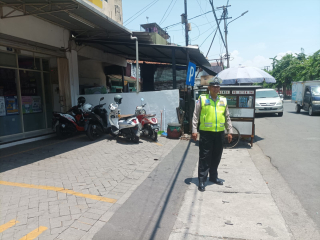 Polsek Pabean Cantikan Laksanakan Patroli Pemantauan Lalu Lintas dan Antisipasi 3C di Jalan Waspada