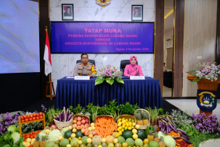 Sukseskan Asta Cita Polres Ngawi Ajak Bhayangkari Gelorakan Swasembada Pangan