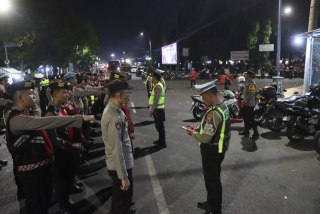 Polres Situbondo Terjunkan Ratusan Personel Pengamanan Kampanye Pilkada 2024