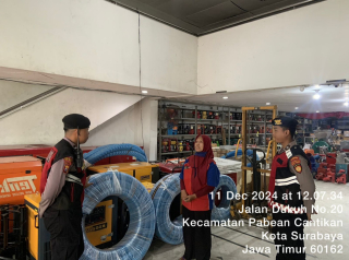 Sat Samapta Polres Pelabuhan Tanjung Perak Laksanakan Patroli Dialogis Mendukung Ketahanan Pangan Nasional