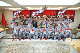 Catatan Emas Tim Taekwondo Garbha Presisi, Jadi Juara umum 2 di Asian Police Championship Open 2024