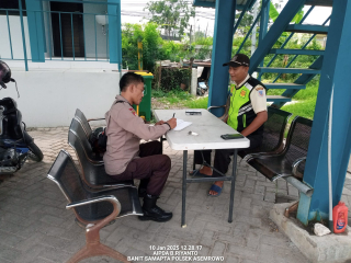 Patroli Pemantauan di Objek Vital Gudang PLN Tambak Langon