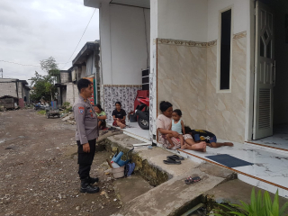 Polsek Asemrowo Laksanakan Patroli dan Himbauan di Kawasan Tambak dan Rawa-Rawa