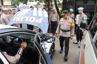 Apel Gelar Pasukan Operasi Keselamatan Semeru 2025 Digelar di Polres Pelabuhan Tanjung Perak