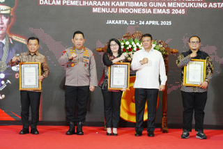 Buka Rakernis Densus 88, Kapolri Kunjungi Stan Usaha Eks Narapidana Teroris
