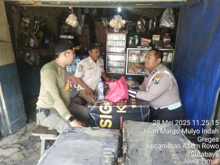 Satlantas Polres Pelabuhan Tanjung Perak Gelar Program MAHAMERU LANTAS, Bangun Kesadaran dan Empati Berlalu Lintas