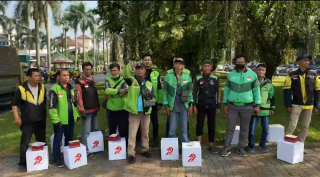 Ojol hingga Kelompok Difabel Apresiasi Baktikes Polri, Ucap Terima Kasih ke Kapolri