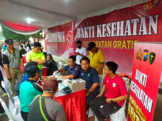 Polisi Sahabat Masyarakat: CFD dan Layanan Publik Warnai Hari Bhayangkara ke-79 di Polres Tanjung Perak"