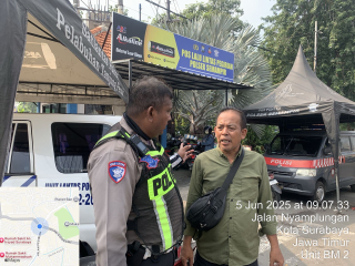Satlantas Polres Pelabuhan Tanjung Perak Gelar Ruwatan dan Kasada Lantas, Wujudkan Masyarakat Tertib Berlalu Lintas