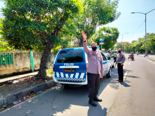 Patroli Polsek Kenjeran Antisipasi 3C di Sekitar Kedung Cowek dan Samsat