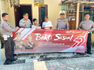 Bhabinkamtibmas Kelurahan Bulak Laksanakan Sambang dan Himbauan Kamtibmas kepada Warga RW 06