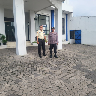 Patroli Pemantauan Objek Vital di Panin Bank Tambak Langon, Antisipasi 3C dan Himbauan Kamtibmas