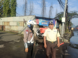 Satlantas Polres Pelabuhan Tanjung Perak Lanjutkan Program MAHAMERU LANTAS untuk Edukasi Masyarakat