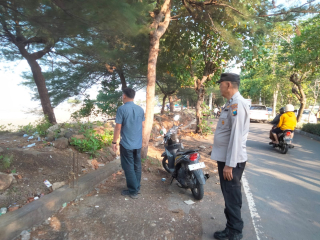 Polsek Kenjeran Imbau Warga Batu-Batu Tingkatkan Kewaspadaan terhadap Curanmor