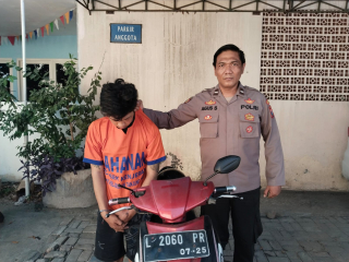 Polsek Kenjeran Gagalkan Aksi Curanmor dan Amankan Satu Pelaku.