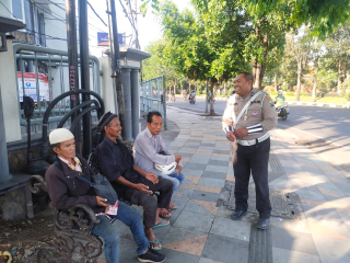 Satlantas Polres Pelabuhan Tanjung Perak Gelar Sosialisasi Tatap Muka Edukasi Tertib Lalu Lintas