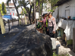 Polsek Semampir Laksanakan Patroli Harkamtibmas di Kampung Tangguh Sidotopo