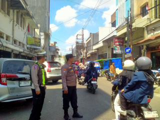 Polsek Pabean Cantikan Laksanakan Patroli Kewilayahan Antisipasi 3C untuk Jaga Kamtibmas Kondusif