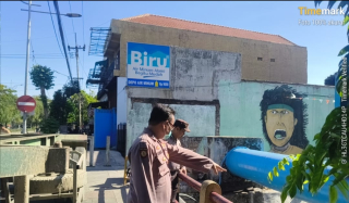 Polsek Krembangan Gelar Patroli Antisipasi 3C dan Pengecekan Pompa Air di Jalan Tanjung Sadari