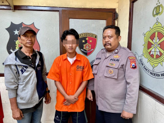 Gerak Cepat Polsek Semampir Amankan Pelaku Penganiayaan di Wonokusumo Jaya.