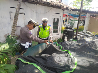 Polsek Semampir Laksanakan Patroli Harkamtibmas dan Pemantauan Ketahanan Pangan di Kampung Tangguh Sidotopo