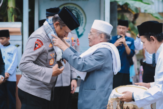 Kapolda Jatim Kunjungi Pondok Pesantren Al-Hikmah Melathen di Tulungagung