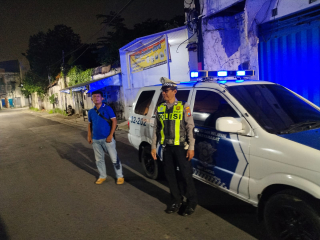 Patroli Harkamtibmas Polsek Pabean Cantikan Antisipasi Gengster dan Kejahatan Jalanan di Kawasan Samudra