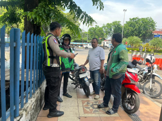 Sosialisasi Tatap Muka Operasi Zebra Semeru 2025 oleh Satlantas Polres Pelabuhan Tanjung Perak