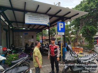 Patroli Perintis Presisi Satsamapta Perkuat Pengawasan Keamanan di Terminal Kalimas Barat
