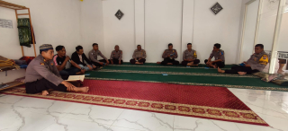 Binrohtal Polsek Pabean Cantikan, AKP Sukadi Pimpin Yasinan dan Doa Bersama