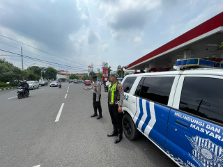 Patroli Personil Polsek Pabean Cantikan Cegah Kerawanan 3C dan Lakalantas