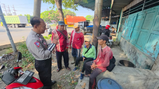 Satlantas Polres Pelabuhan Tanjung Perak Gelar Sosialisasi Tatap Muka dalam Rangka Ops Zebra Semeru 2025