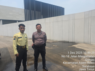 Patroli Preventif Polsek Asemrowo di Kawasan Industri PT Injaplas untuk Tekan Potensi 3C