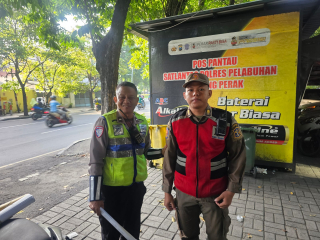 Sosialisasi Tatap Muka Ops Lilin Semeru 2025, Satlantas Polres Pelabuhan Tanjung Perak Edukasi Tertib Berlalu Lintas