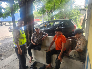 Satlantas Polres Pelabuhan Tanjung Perak Gelar Sosialisasi Tatap Muka Tertib Berlalu Lintas