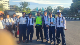 Sosialisasi Tatap Muka Ops Keselamatan Semeru 2026, Satlantas Polres Pelabuhan Tanjung Perak Edukasi Masyarakat Tertib Berlalu Lintas