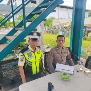 Patroli Pemantauan Objek Vital PLN Tambak Langon, Polsek Asemrowo Tingkatkan Kewaspadaan Antisipasi Gangguan Kamtibmas dan Aksi 3C