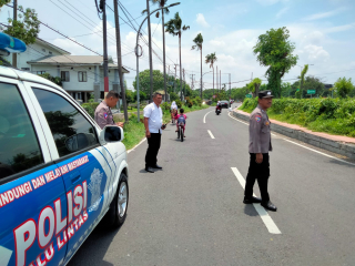Patroli Polsek Kenjeran Antisipasi Kerawanan 3C di Depan BPWS