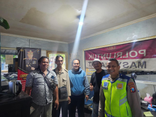 Sosialisasi Tatap Muka Satlantas Polres Pelabuhan Tanjung Perak Tingkatkan Kesadaran Tertib Berlalu Lintas