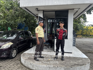 Patroli Kota Presisi Sat Samapta Polres Pelabuhan Tanjung Perak Antisipasi Kerawanan Kamtibmas di Objek Perbankan