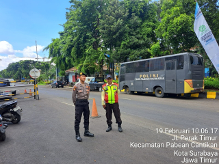 Patroli Dialogis Sat Samapta Perkuat Pengamanan Objek Vital Nasional Di Tanjung Perak